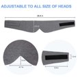 thumbnail image 2 of Charmo Modal Sleep Mask Comfortable Breathable Sleeping Eye Mask Adjustable Blindfold, 2 of 7