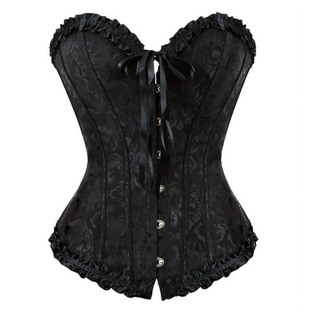 Corsé clásico europeo y americano con cinta para el abdomen, ropa interior sexy para novias, moldeadora corporal