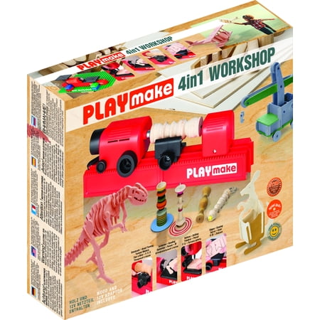 UPC: 9003531801208 | PlayMAKE Wood Tool Workshop