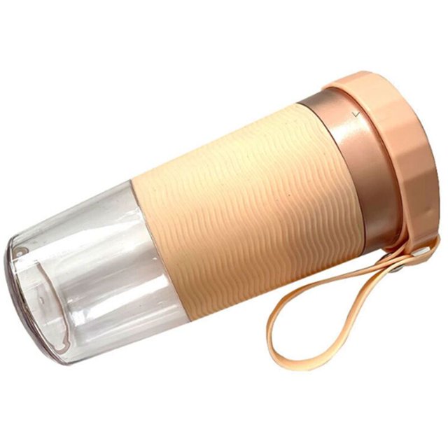 Pequeña taza de jugo portátil, exprimidor eléctrico USB, máquina de cocina para el hogar, rosa