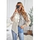 thumbnail image 2 of Blusa mujer manga larga solapas blusas camisa chaqueta chaqueta de pana camisa de pana mujer, 2 of 7