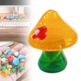 thumbnail image 4 of 4Pcs Hand Blown Mini Colorful Glass Figurines Tiny Art Craft Ornaments, Compact Desktop Decor for Terrarium Aquarium Shelf Window Display Perfect Gift for Women, 4 of 5