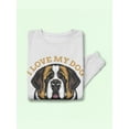 thumbnail image 3 of I Love My Dog. Sweatshirt Women -Image by Shutterstock, Female 5X-Large, 3 of 4
