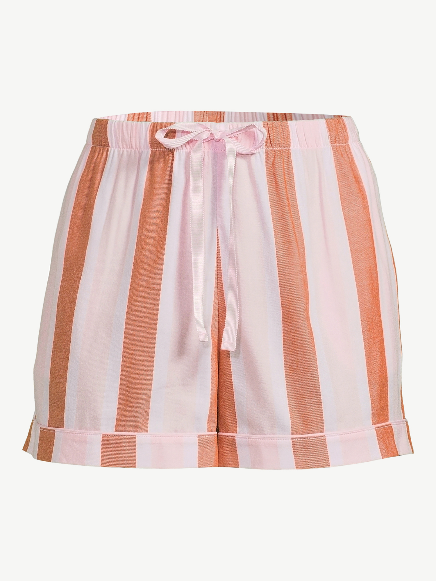 Joyspun Women's Woven Sleep Shorts, Sizes S to 3X