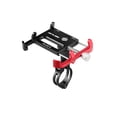 thumbnail image 1 of Seitruly GUB Plus 6 soporte para teléfono de bicicleta de aleación de aluminio soporte para teléfono inteligente de bicicleta Teléfono y Comunicación negro + rojo, 1 of 6