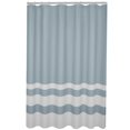 thumbnail image 4 of Hometrends Textured Waffle Stripe Fabric Shower Curtain, 4 of 5