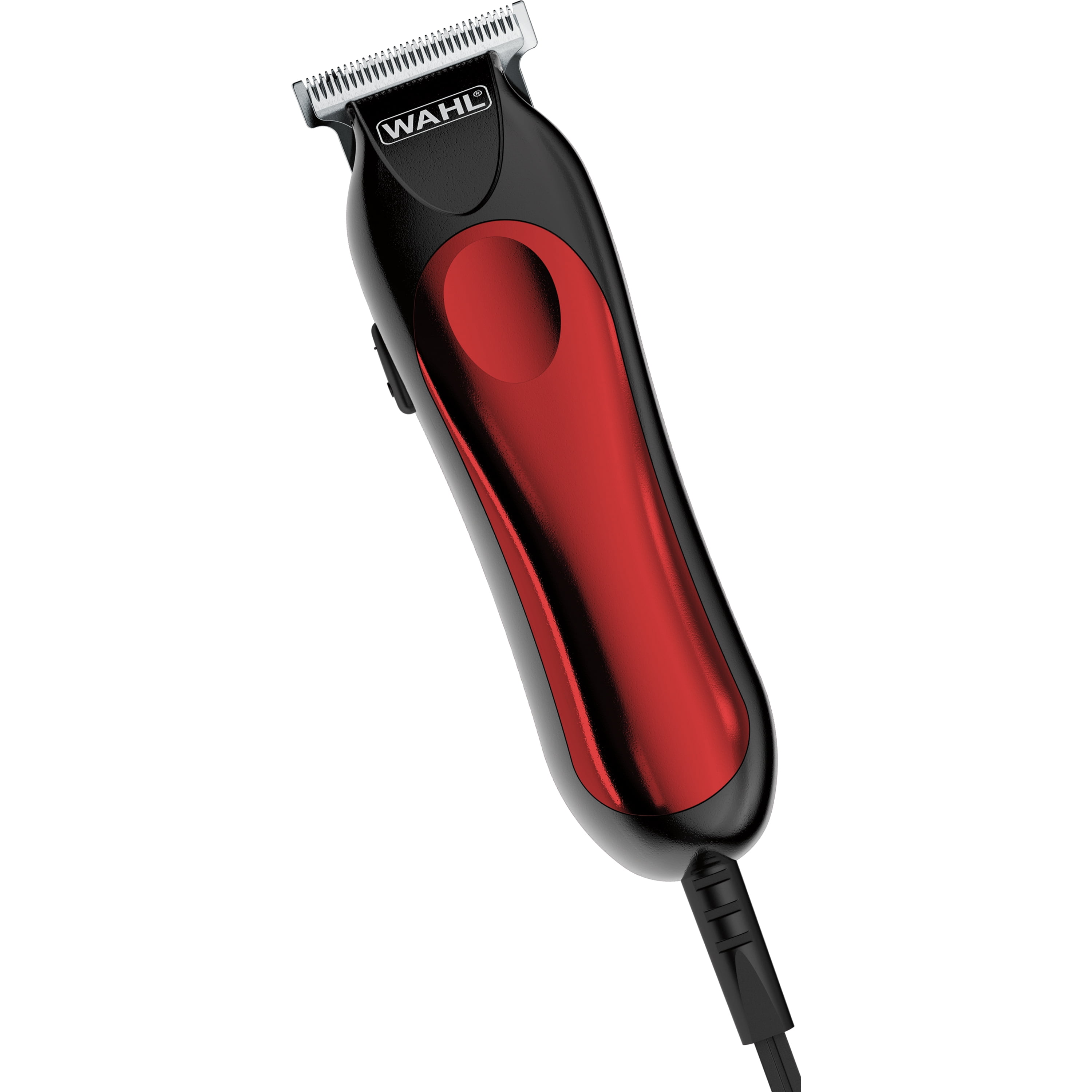 kabel prins charme Wahl Clipper T-Pro Corded Trimmer - Trim, detail, fade, outline and shave  with this versatile trimmer - Model 9307-300, Red/Black - Walmart.com