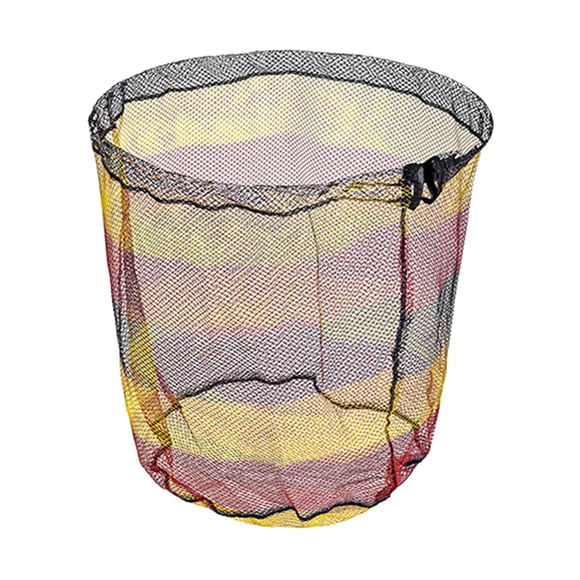 koolsoo Filet de Pêche Tête Brésilienne Débarquement Pliant 8 mm Vis Filet à Main pour Accessoires d'Attirail Filet 40 cm