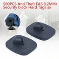 thumbnail image 4 of 500Pcs EAS Security Lock Tags Anti Theft Retail Clothing Magnetic Buckle with Nails ABS Material Working Distance 2.5 Meters for Clothing Shop Use, 4 of 12