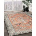 thumbnail image 2 of Ahgly Company Indoor Rectangle Traditional Tan Brown Persian Area Rugs, Swatch Sample, 2 of 6