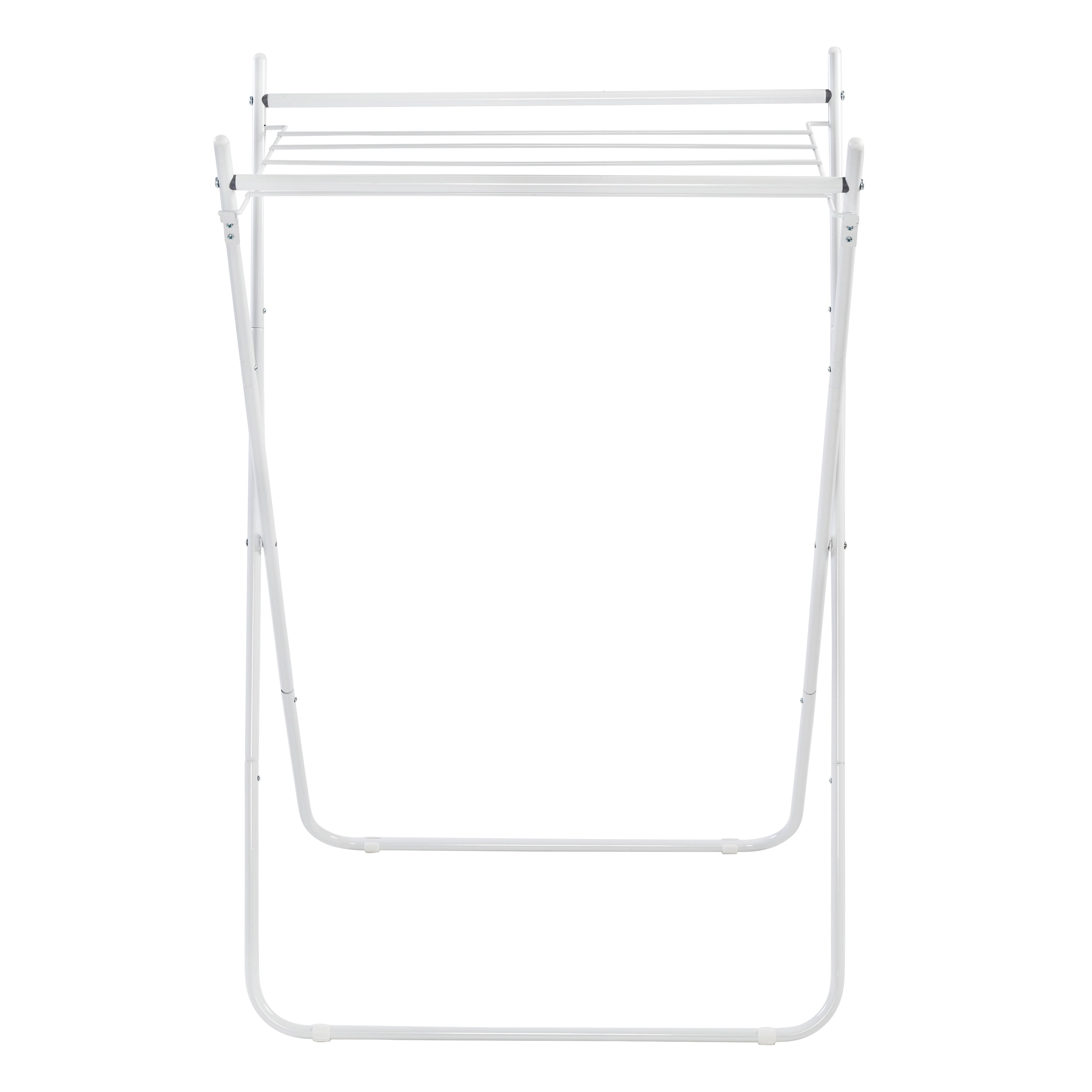 Honey-Can-Do Metal Folding Clothes Drying Rack, White