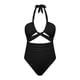thumbnail image 2 of Gibobby Trajes de baño mujer una pieza Nuevo traje de baño con correas ajustado y sexy traje de baño para mujeres europeas y bikini de tamaño(Negro,G), 2 of 4