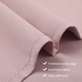thumbnail image 5 of PiccoCasa 2pcs Blockout Thermal Insulated Grommet Window Curtain Panel Valance Darkening Drapes Pink 42" x 63", 5 of 8