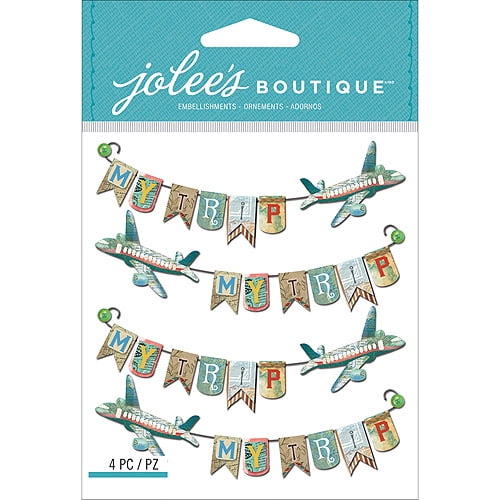 TAKING OFF airplane travel JOLEE/'S BOUTIQUE STICKERS