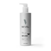 Bevel All Day Body NG01Lotion for Men with Shea Butter and Argan Oil, Lightweight Formula Softens and Smoothes Skin, 16 Oz