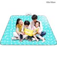thumbnail image 1 of Soidarity Colchoneta de Picnic impermeable plegable para exteriores a cuadros rojos y blancos, almohadilla gruesa de moda, transpirable, suave, portátil, carpas azul 150*150 cm Soidarity OD001135-26, 1 of 6