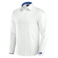 thumbnail image 2 of Men's J. Palmer White Buffalo Bills Man-In-Motion Long Sleeve Button-Up Dress Shirt, 2 of 6