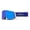Asteroid; Mirror Violet, variant on 100% Snowcraft Hiper Goggle - White/Red; Mirror Red