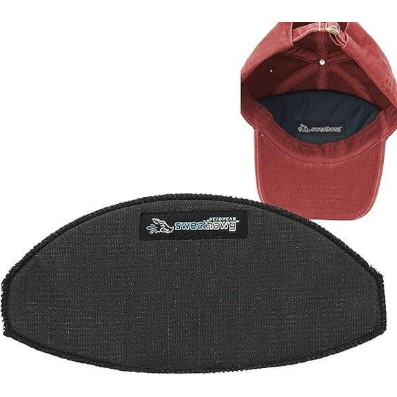 SweatHawg - No Sweat Helmet Liner, Double Absorbency, Wicking Cycling Cap, Lightweight & Breathable, for Excessive Sweating
