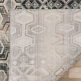 thumbnail image 4 of Caravan Noor Indoor/ Outdoor Polypropylene Gray Flat Weave Area Rug, 5x8, 4 of 5