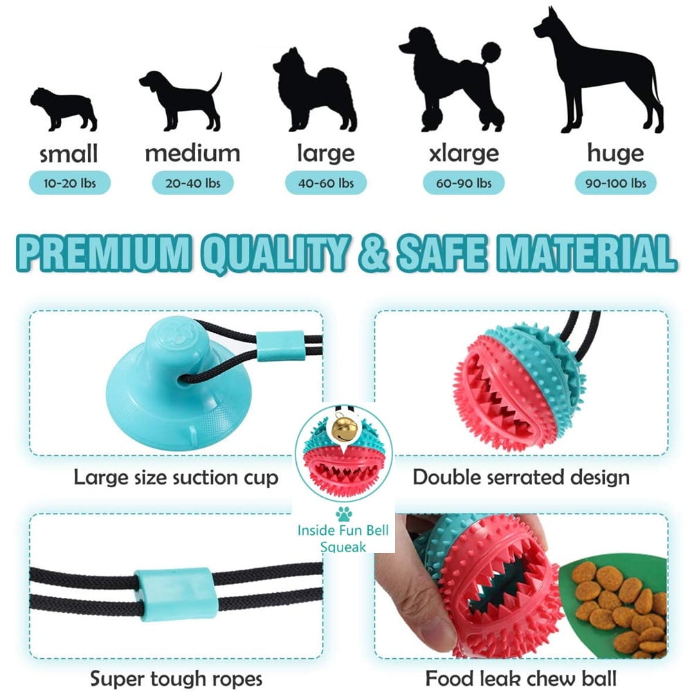 AAfree Dog Chew Toys for Aggressive Chewers, Indestructible Dog Treat Toys  for All Breed, Treat Dispensing Dog Toy, Durable Dog Donut Puzzle Toy