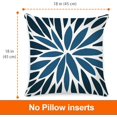 thumbnail image 6 of Pillow Covers 4pcs Throw Pillow Cover 18x18 Inches Decorative Pillows Floral Couch Pillow Covers for Living Room Couch Bed Sofa, 6 of 6