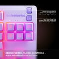 thumbnail image 3 of SteelSeries Apex 3 TKL Gaming Keyboard - Tenkeyless, RGB, Water & Dust Resistant - 8-Zone RGB Illumination — Whisper-Quiet Gaming Switch - Lavender, 3 of 6