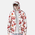 thumbnail image 2 of KLL Imprimé Camion de Pompiers Hommes Femmes UPF 50+ Protection Solaire Veste à Capuche Manches Longues Pêche Randonnée Performance Chemise-Moyen, 2 of 7