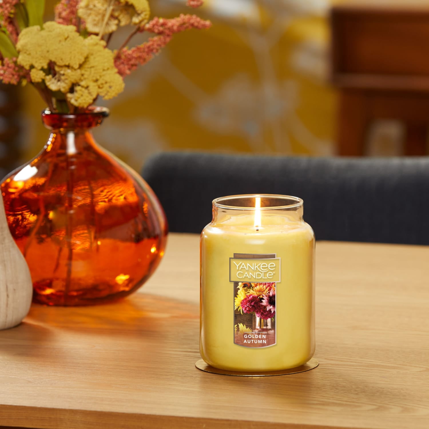 Yankee Candle Golden Autumn Original Large Jar Candle