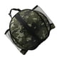 thumbnail image 3 of Bolsa de baloncesto redonda de gran capacidad, impermeable, de tela Oxford, para deportes al aire libre, con bolsillo de malla elástica, color verde camuflaje., 3 of 12