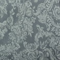 thumbnail image 2 of Ultimate Textile Miranda 108 x 132-Inch Rectangular Damask Tablecloth Pewter Grey, 2 of 3