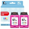 thumbnail image 1 of Cartuchos de Tinta Penguin 67XL Color para Impresoras HP Deskjet, 1 of 7