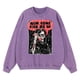 thumbnail image 3 of Sudadera con capucha holgada informal para hombre, ropa con estampado vintage desgastado, con estampado de calavera, para mamá, "Ven a buscarme", de algodón, cálida, 3 of 4