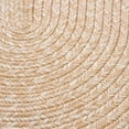thumbnail image 3 of Mary Farmhouse Beige / Brown Braided Area Rug 5' x 8' Oval, 3 of 5