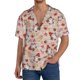 thumbnail image 1 of Fotbe Christmas Gnomes Santa Claus Camisa Estampada de Manga Corta para Hombre, Casual de Verano, Estilo Playero, Sin Arrugas-X-Large, 1 of 5