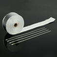 High Temperature Exhaust Heat Wrap Heater Retention Resistant Downpipe