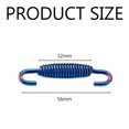 thumbnail image 5 of High-Performance Motorcycle Exhaust Muffler Springs Damper - Blue, 2-Pack, 5 of 5