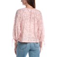 thumbnail image 2 of CeCe womens  Puff Sleeve Blouse, m, Pink, 2 of 3