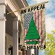 thumbnail image 2 of Llamando a la bandera celestial, bandera de jardín, vertical de doble cara al aire libre, nuestra gente, guerra americana, bandera de árbol, decoración de la casa, Bann, 2 of 6