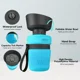 thumbnail image 3 of 2022 Nueva botella de agua portátil para perros Comedero para mascotas plegable Tazón Botella de agua Mascotas Viajes al aire libre Beber Tazones para perros Beber Tazón Perros sin BPA - Rosa Sincero Electrónica, 3 of 5