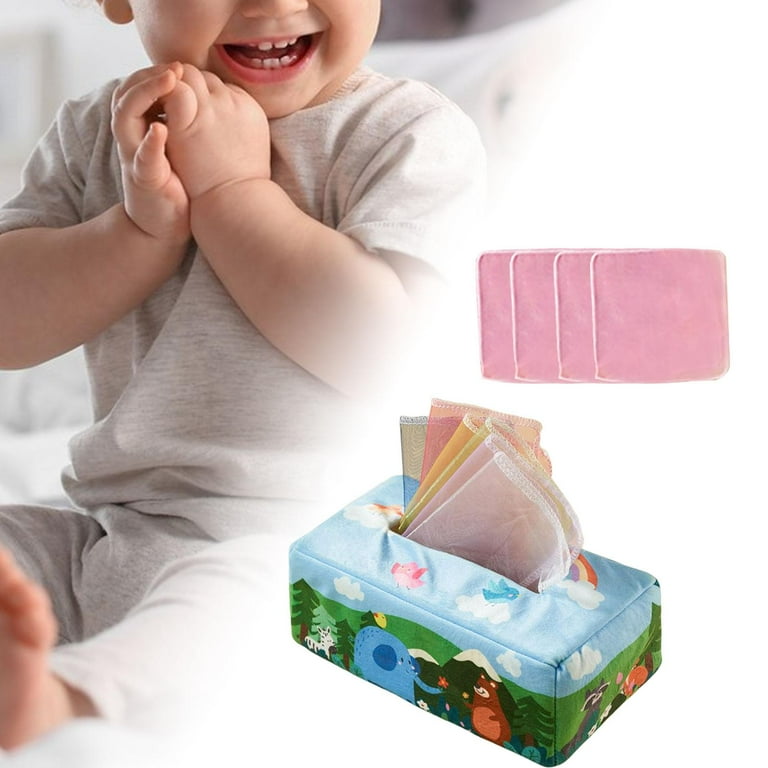Play tissue box for cheap baby