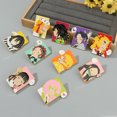 thumbnail image 2 of Broche de Anime Demon Slayer Kamado Nezuko Agatsuma Zenitsu, insignia de esmalte para ropa de niños, sombrero, Pin de solapa, accesorios, regalos, 2 of 5
