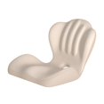 thumbnail image 2 of Cojín de asiento de espuma viscoelástica con respaldo en forma de L para silla de oficina o de viaje Beige, 2 of 9