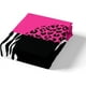 thumbnail image 4 of Niñas Leopardo Cebra Funda Nórdica Queen Size Pink Wild Animals Fur juegos de cama, 4 of 7
