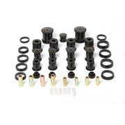 Rugged Ridge by RealTruck Suspension Bushing Kit for Jeep CJ | Polyurethane, Red | 18350.03 | Compatible with 1980-1986 Jeep CJ
