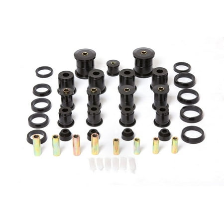 Rugged Ridge by RealTruck Suspension Bushing Kit for Jeep CJ | Polyurethane, Red | 18350.03 | Compatible with 1980-1986 Jeep CJ