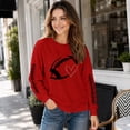thumbnail image 6 of Game Day Shirts Women, 2026 Football Mom Sweatshirts Fall Cute Trendy Graphic Pullover Long Sleeve Gameday Outfits L, 6 of 6