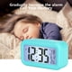 thumbnail image 5 of Reloj despertador digital con iluminación de fondo, pantalla LCD, monitor de temperatura, alarma con repetición, reloj inteligente, calendario, reloj electrónico, 5 of 8