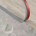 thumbnail image 6 of Carpet to Tile Floor Transition Strip, Grey Self-Adhesive Threshold Edging Trim (Length 3m, Cover Thickness Within 5mm), 6 of 7