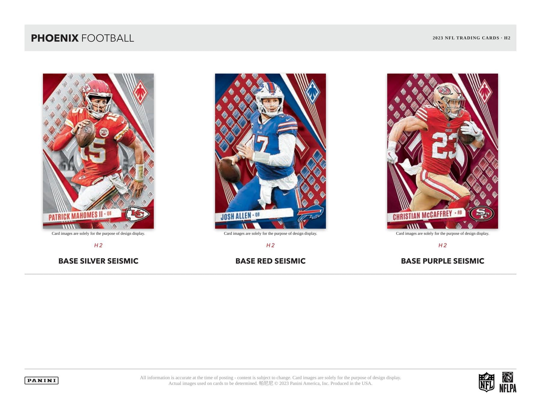 2023 Panini Phoenix Football Hobby Hybrid H2 Box